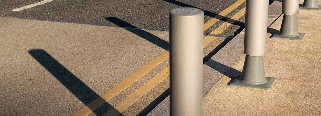 Custom Retractable Barrier Column Installations in Coral Springs, FL