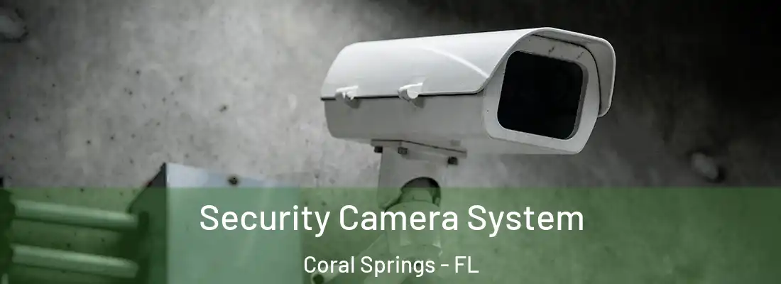  Security Camera System Coral Springs - FL